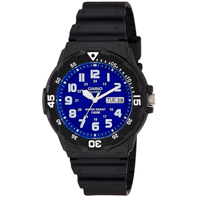 Casio Mrw-200h-2b2vdf black men's analog wristwatch