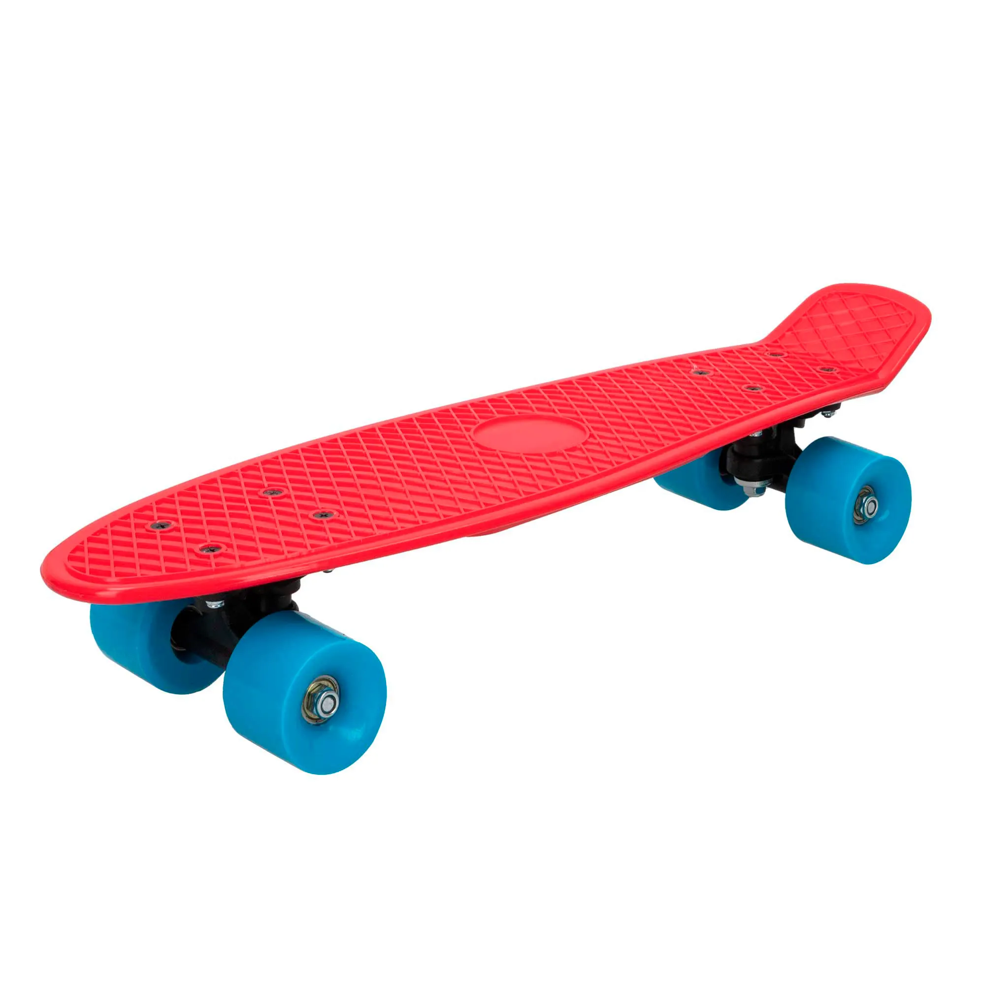 COLORBABY CB Riders - Monopatín infantil 55x12 cm con ruedas de pvc, tabla roja antideslizante para mayor estabilidad, resistente hasta 50 kg, para niños desde 5 años, primer skate para aprender