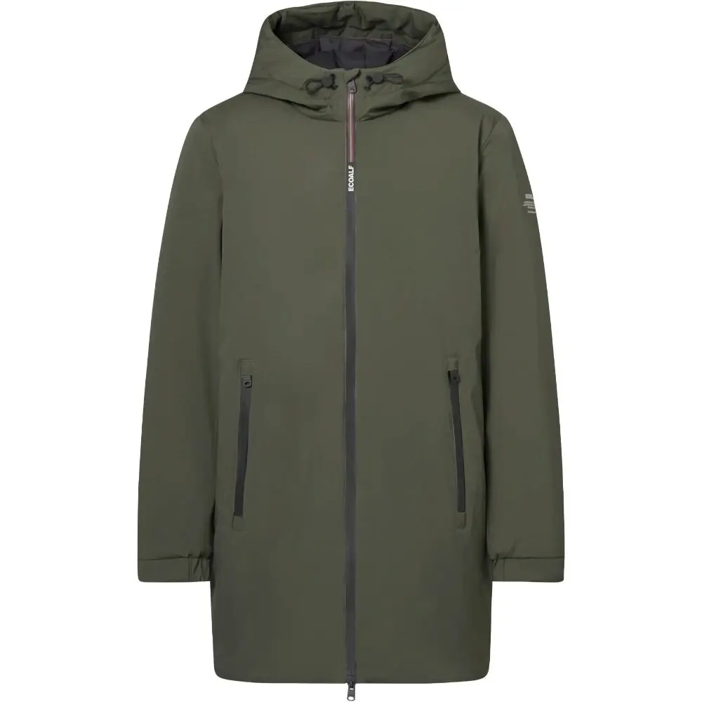 Cazadora Verde Ecoalf Pasu Jacket Asteroid Repelente Al Agua