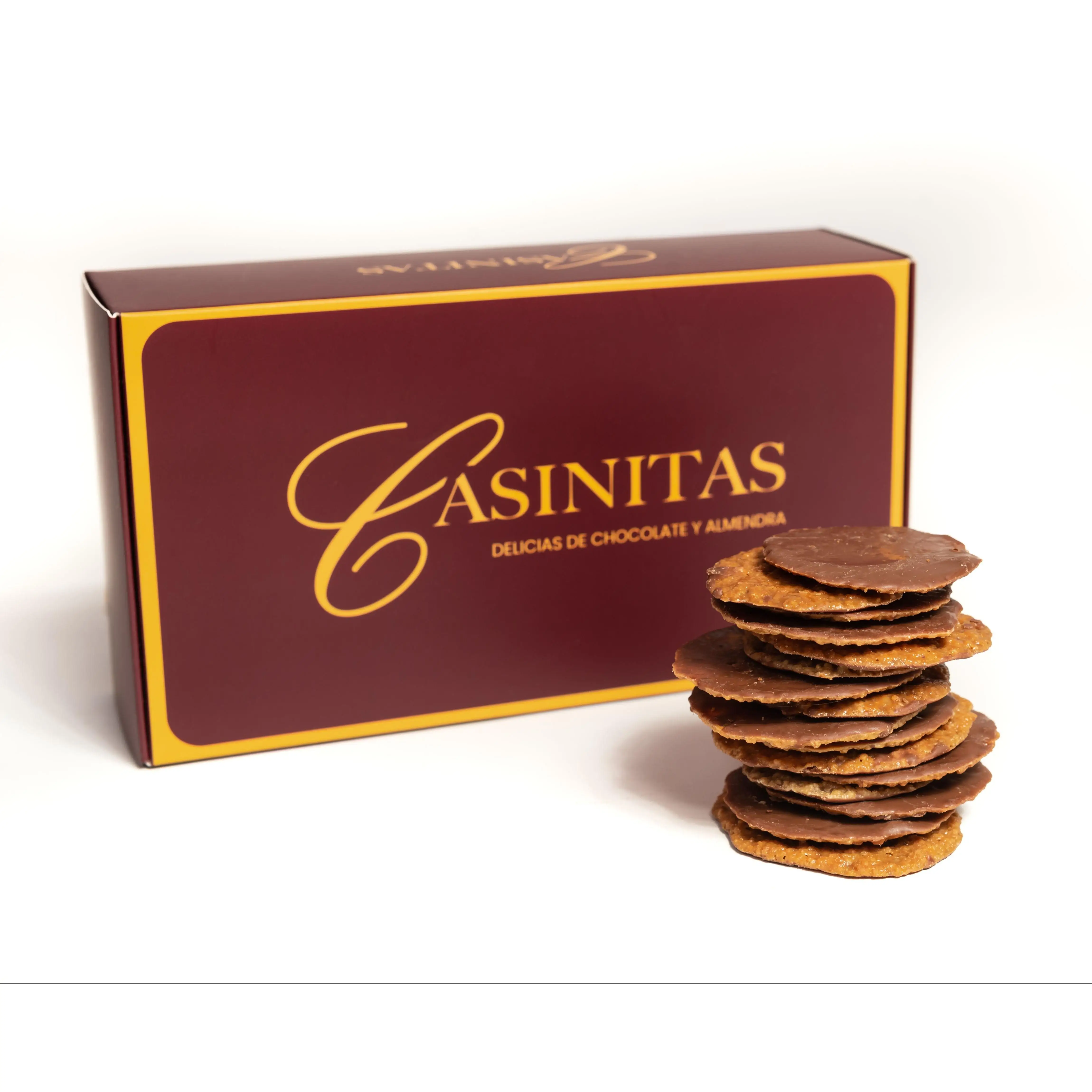 Casinitas Asturianas 250g - Chocolate y Almendra Artesanal