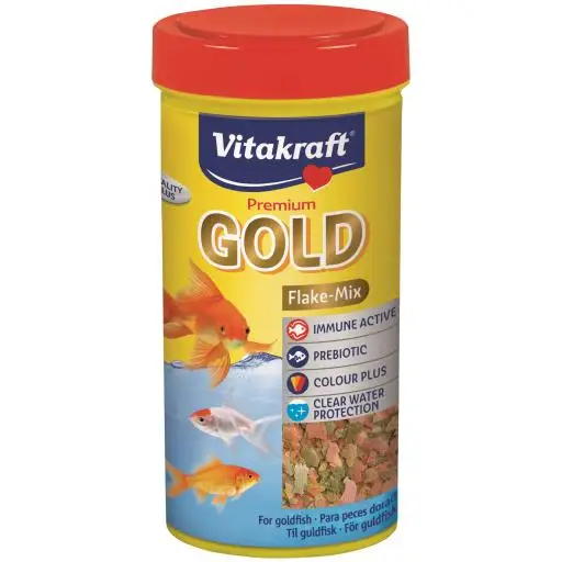 Vitakraft Gold Flakes (Peces , Comida , Agua fría) - 250 GR250