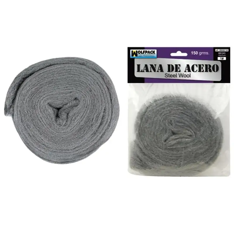 Lana de acero   150 gr.      1 medio