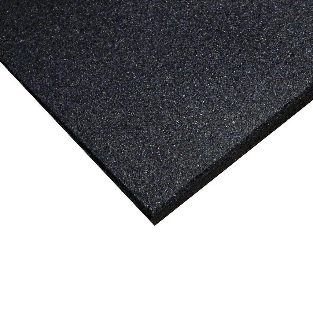 Jowy loseta de caucho 1,5cm 1x1m – negro | superfície antideslizante