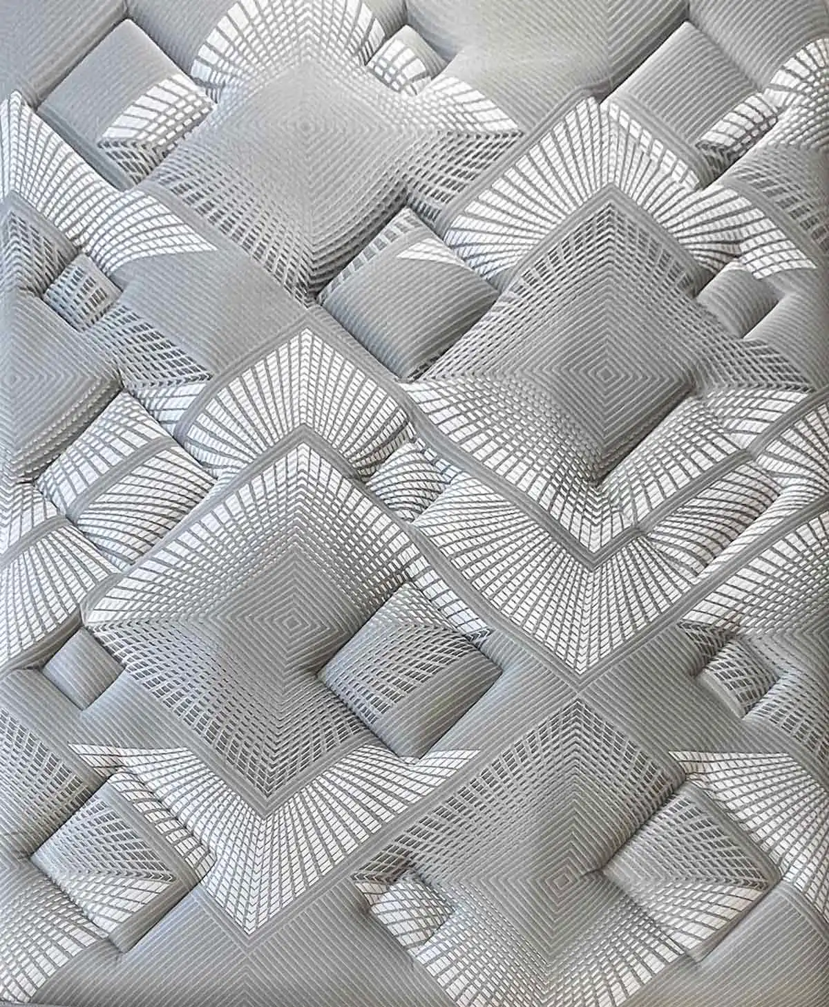 Premium viscoelastic mattress with hybrid box pocket springs - high quality - premium - height 26cm - firm - somnia rest - made in spain