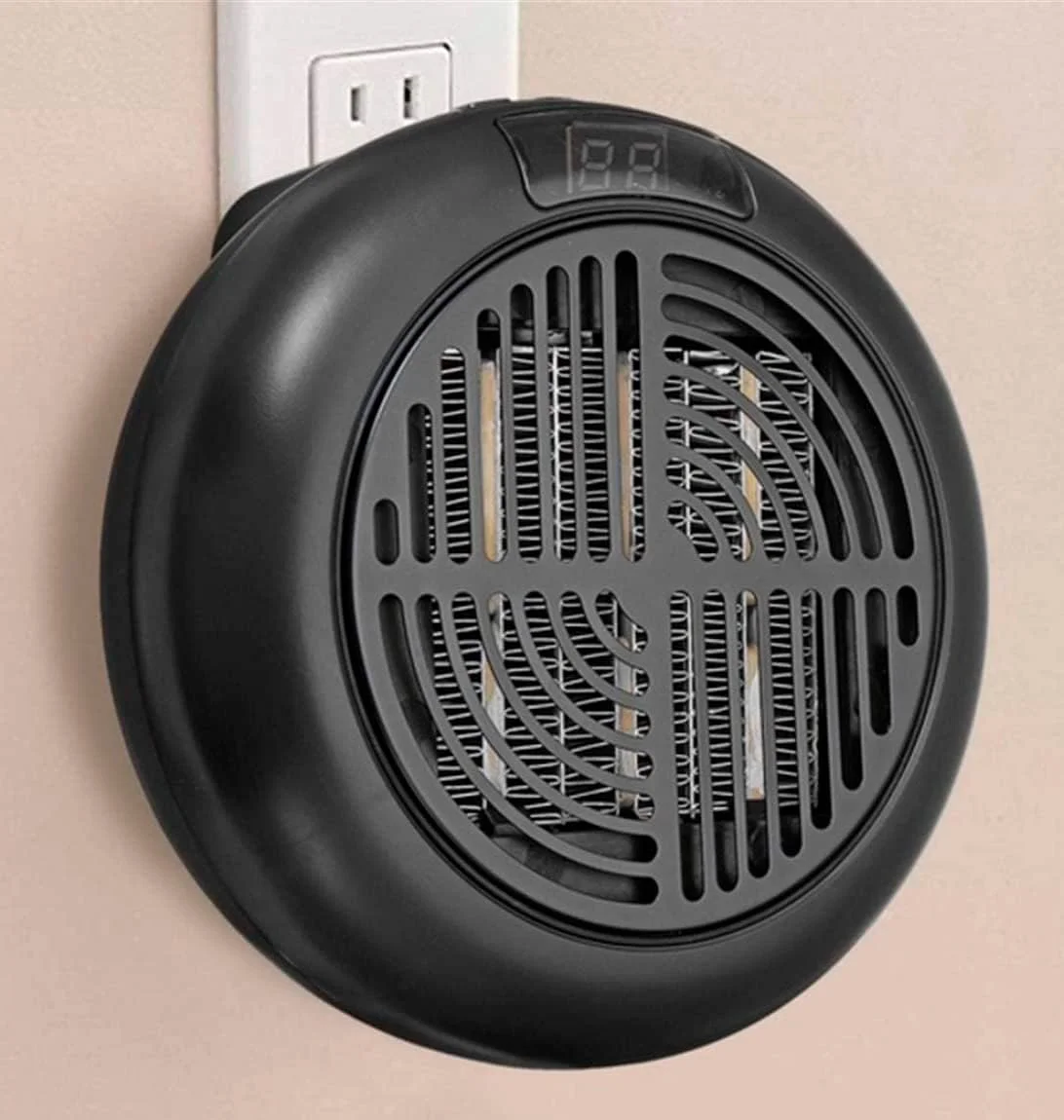 Low consumption portable heater |   Power 900w |   Fast heating with adjustable temperature |   Ideal for bathroom, home, office or caravan |   Includes programmable timer