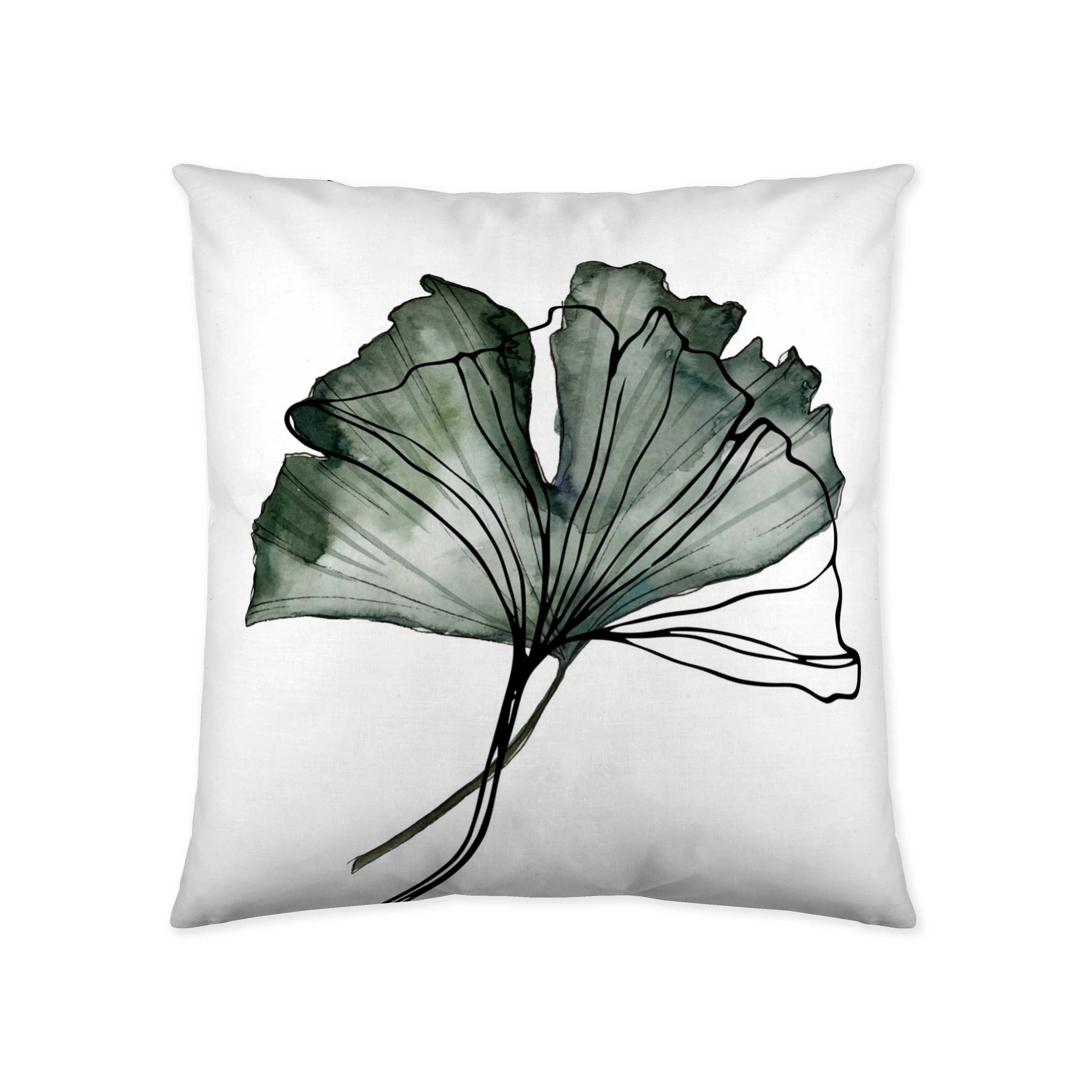 NATURALS - Funda Cojín Vacío Estampada - 100% Algodón Extra Suave - 50X50 cm - Fabricado en España - Modelos Diseños Florales