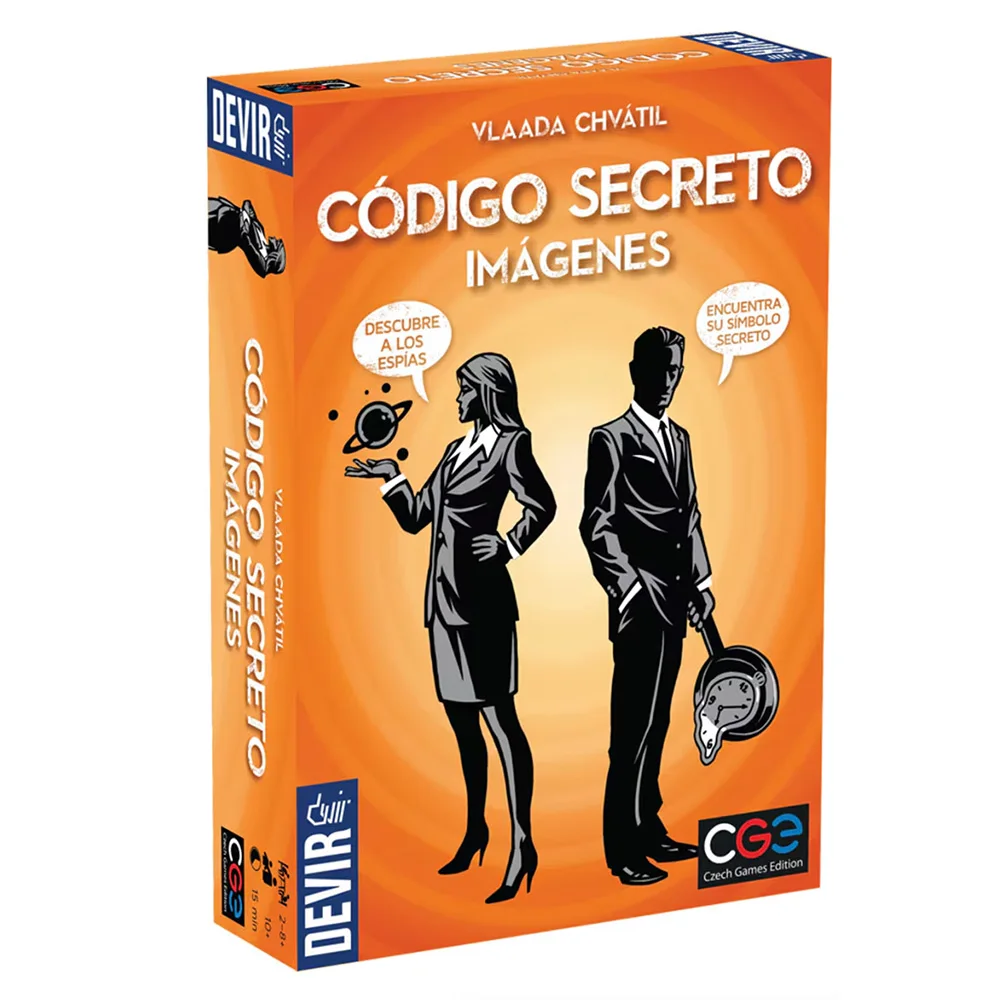 Devir - Código Secreto Juego De Mesa - Imágenes - Dúo - Cartas - Español - Imagen 5
