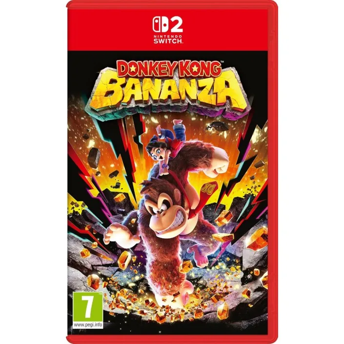Juego Donkey Kong Bananza para Nintendo Switch 2 PAL EU - Nuevo Original Precintado