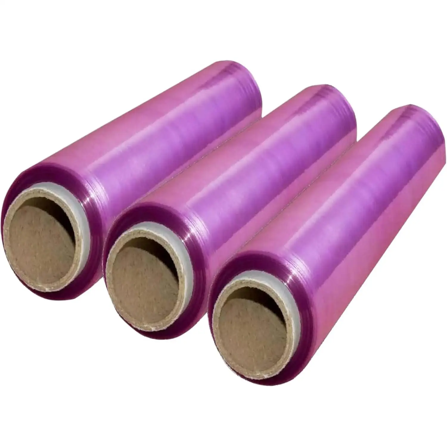 Pack de 3 Papel Film Transparente Alimentario 300 metros - Papel Transparente Elástico para Cocina, Catering y Embalaje - Rollo Film Industrial Resistente 30cm x 300m