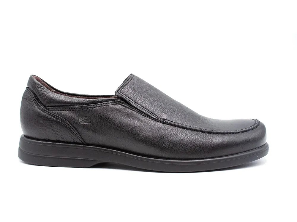 Fluchos 6275 shoe for hospitality professionals, made of leather, without laces and rubber sole, for men - Product Main Image
