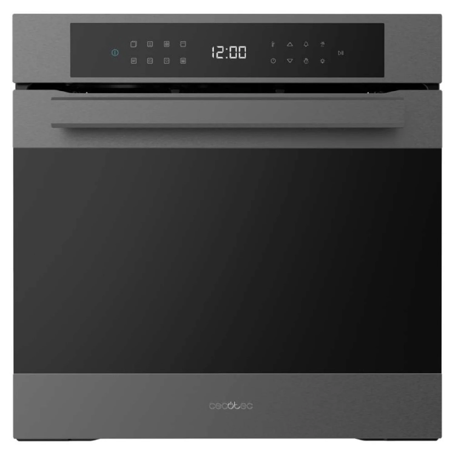 Cecotec Horno Integrable Pirolítico 60cm Bolero Hexa P506000 Matt A+. 3400W, 81L de Capacidad, 11 Funciones con Airfryer Master