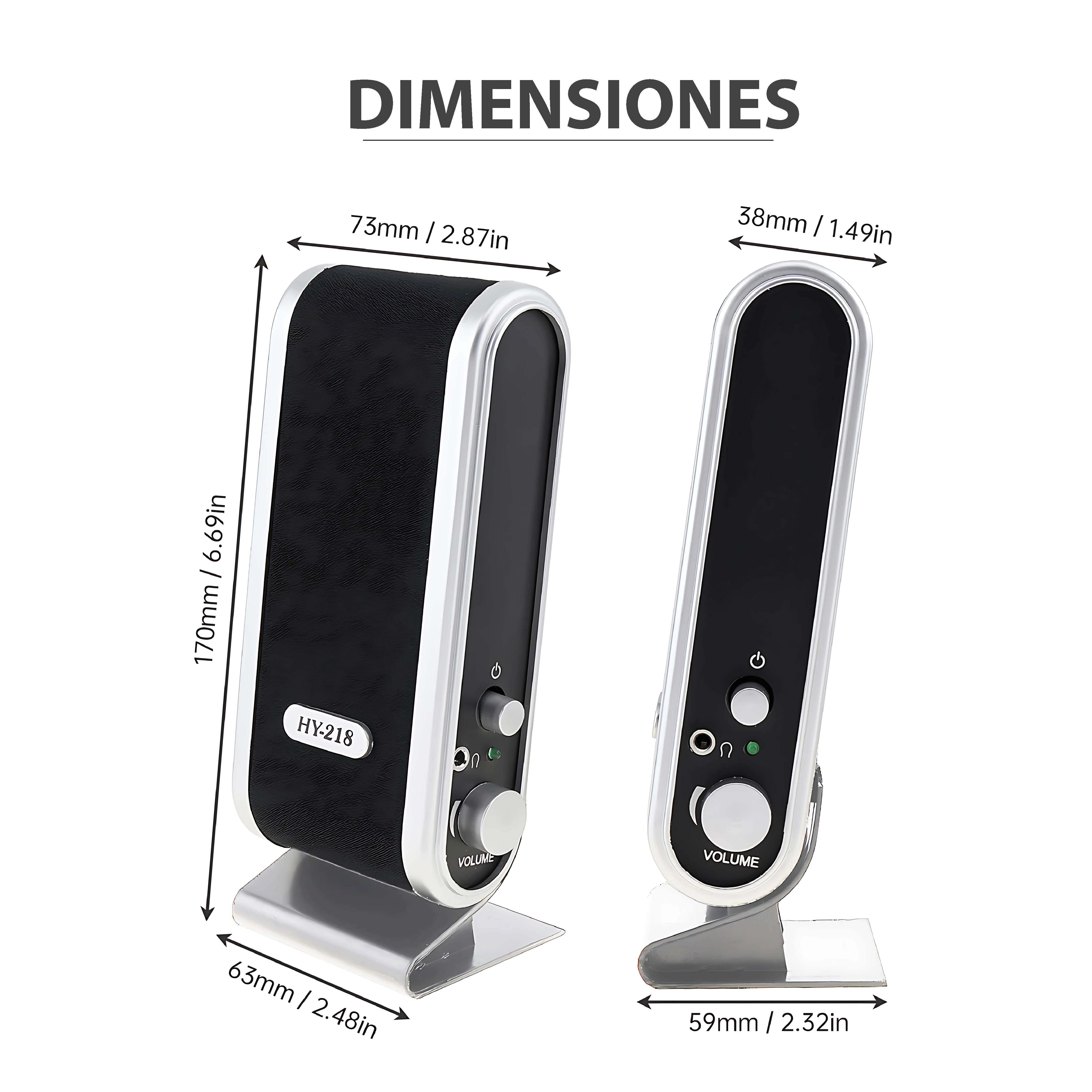 LIFA universal USB cable computer speakers altavoecs for PC 228 sound players