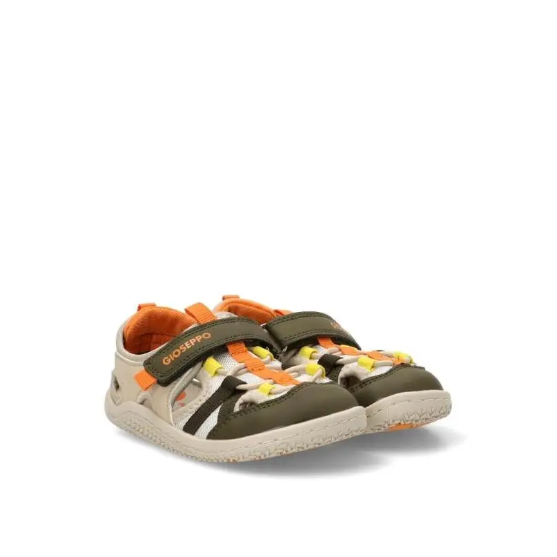 Sandalia Respetuoso/barefoot Gioseppo - Niño - Suela Plana - Modelo Calabar - Color Beige