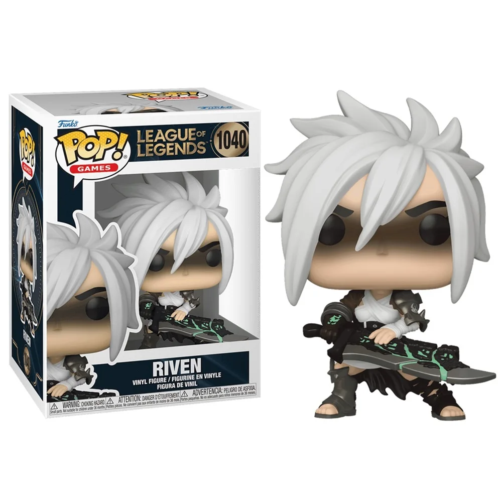 FUNKO POP! LEAGUE OF LEGENDS – RIVEN, 80299, Nº1040, PRODUCTO CON LICENCIA OFICIAL