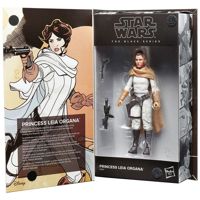 Leia Organa Comic Figura 15 cm Star Wars Black Series Hasbro