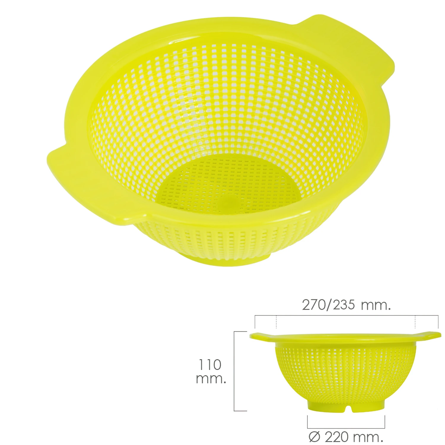 Ninguno Sanco Store - Oryx Escurridor / Colador Cocina Ø 23.5 Cm.