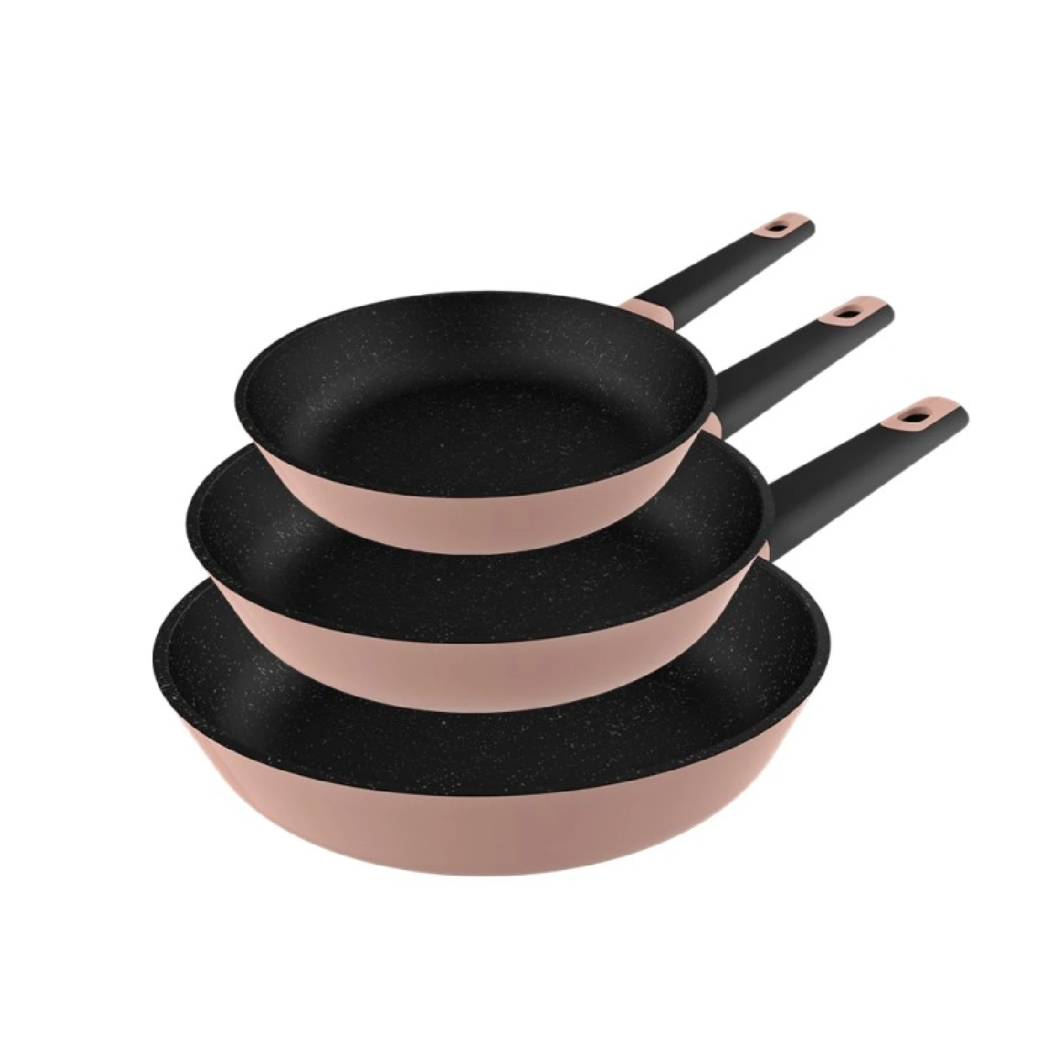 Cecotec Set de Sartenes Polka Experience 18-22-26 Bucket Set Gravity