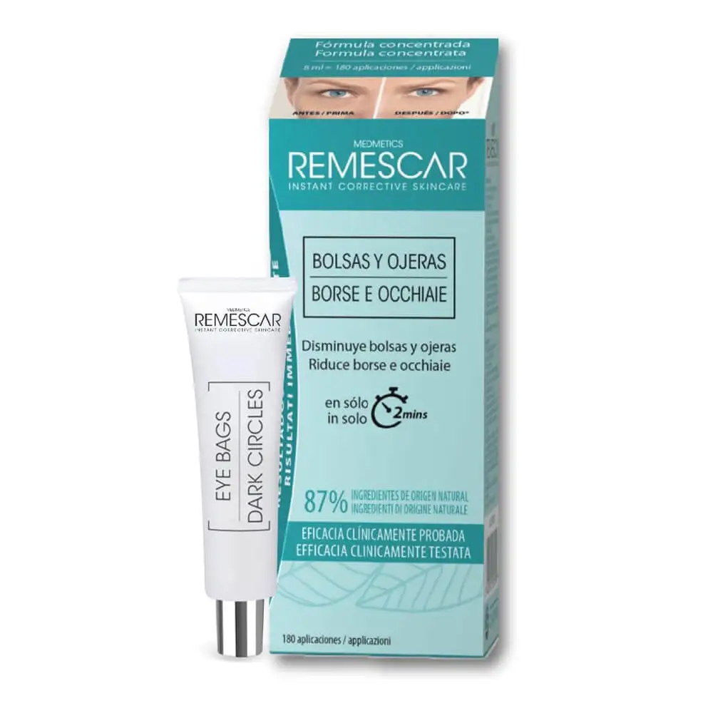 Remescar anti-dark circles and bags treatment 8 ml - firming serum with retinol and collagen for dark circles, immediate effect