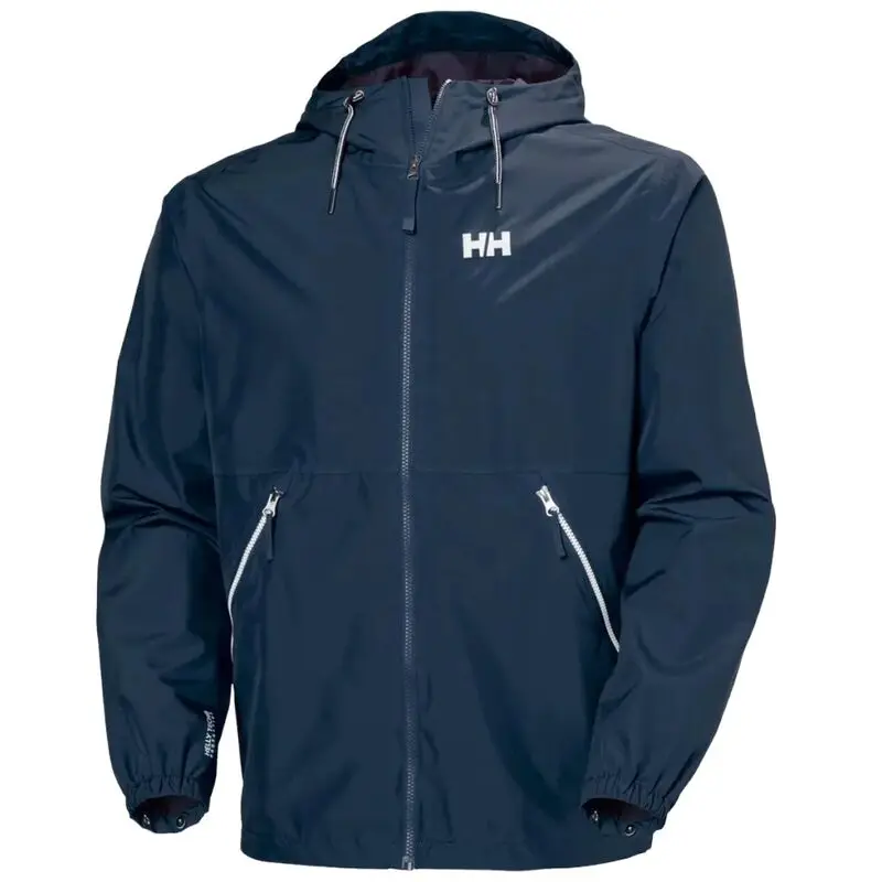 Chaqueta Azul Helly Hansen Sandoy Rain Jacket Navy Impermeable y Práctica