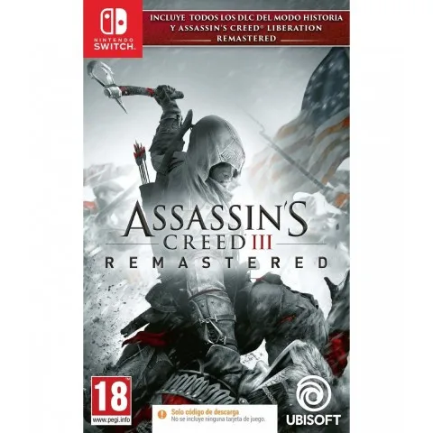 Assassin'S Creed III Remastered [ DIGITAL ] Juego para Consola Nintendo Switch [PAL ESPAÑA]