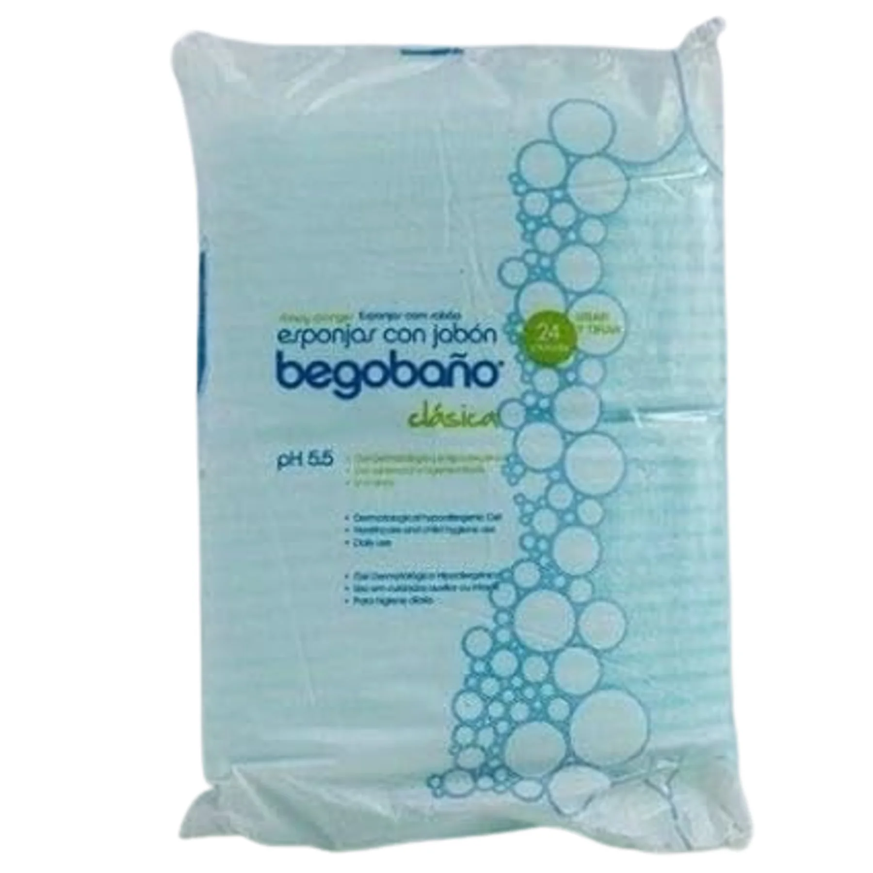 Esponjas desechables 288 UNIDADES jabonosas para niños y adultos, hidratantes, suaves- Jalsosa