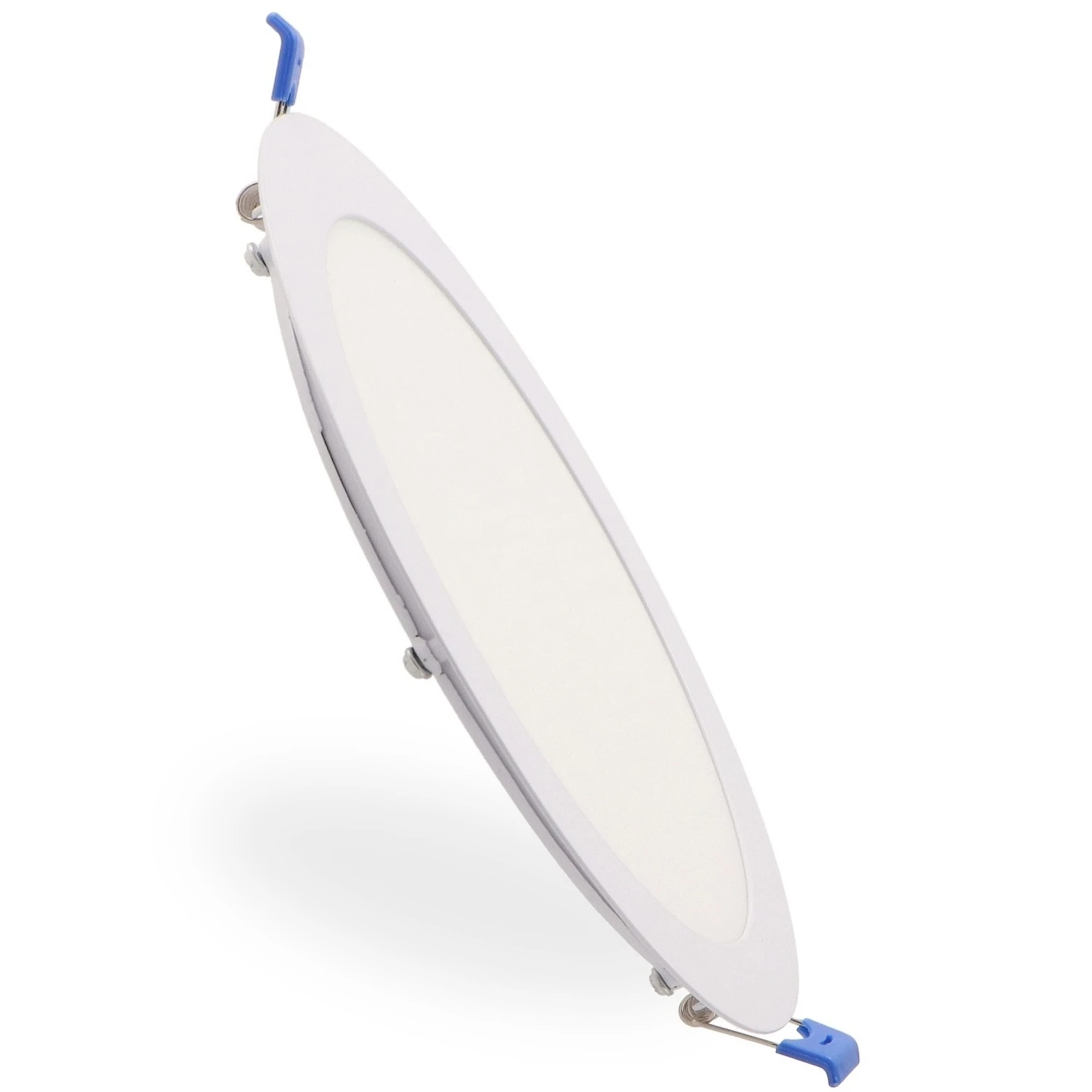 M Ledme - Downlight LED 20W, 2000 lúmenes, Panel Redondo Extraplano. 220mm, 20W, Color Luz fría (6000k), Corte estándar