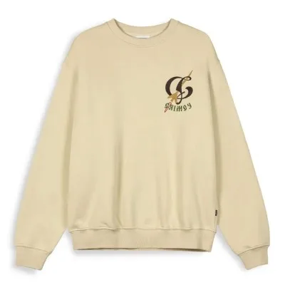 Hoodie Grimey The Lower Depths Tochka Vintage Crewneck Cream GSW607-CRM