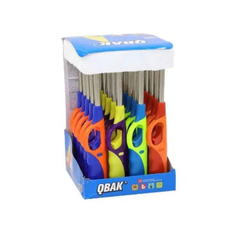 Qbak kitchen lighters-professional lighters with adjustable flame, ergonomic design and high strength-Pack of 16