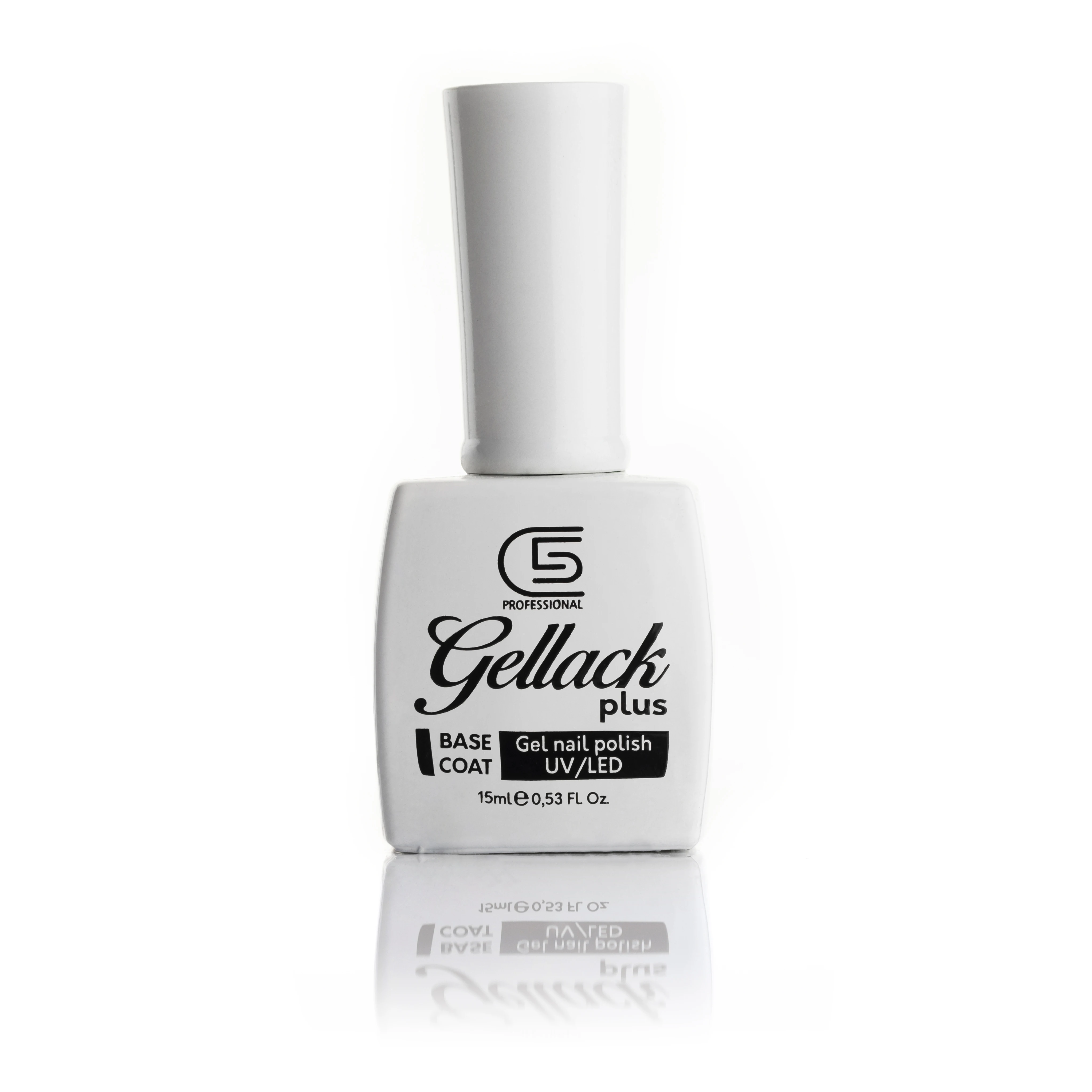 BASE COAT GELLACK PLUS ESMALTADO SEMIPERMANENTE ALTO BRILLO C5 COSMETICS 15ML