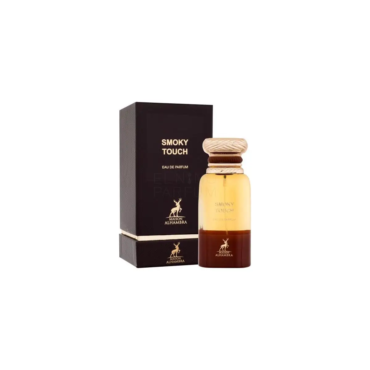 Maison Alhambra Smoky Touch Eau De Parfum 80 ml-captivating fragrance with unisex Smoky notes.