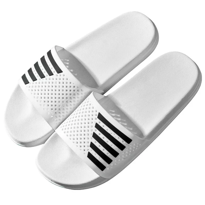 Chanclas de plástico antideslizantes para hombre, ideales para uso en verano y baño en interiores