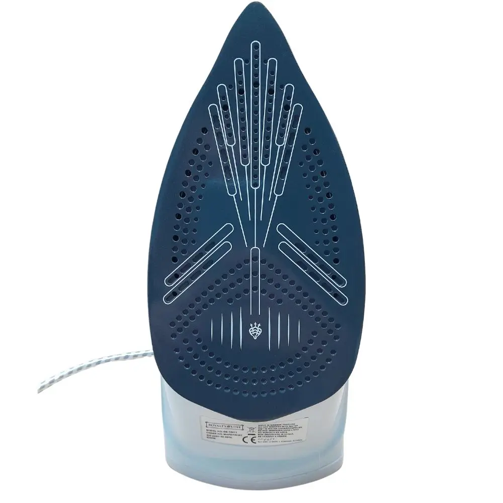 Trébol advance electric steam iron with non-stick base and ceramic coating - 2200w, 350 ml of water, horizontal and vertical steam, self-cleaning