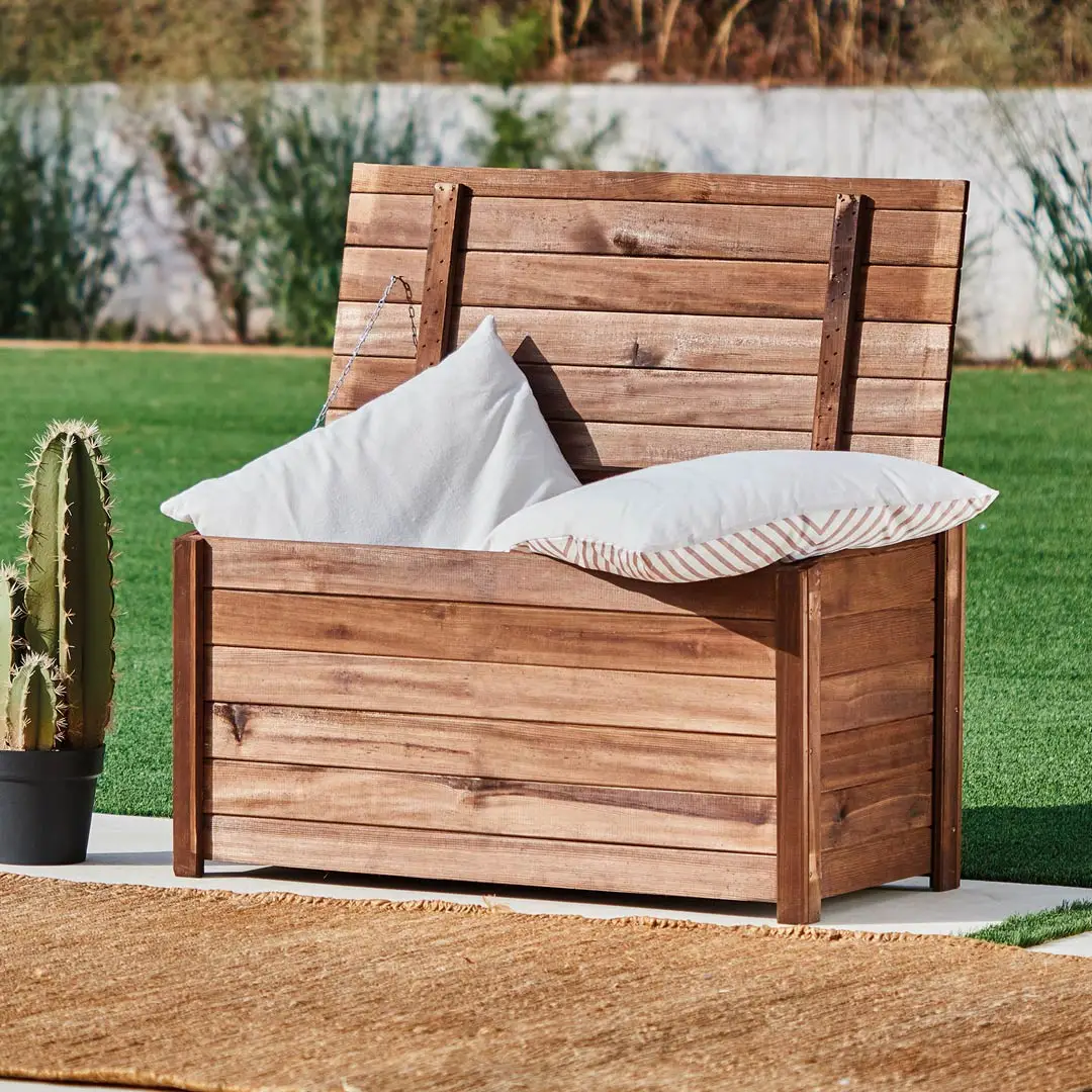 TRUNKBOX BAUL DE MADERA NORTENE