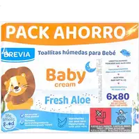 Toallitas Brevia con Aloe