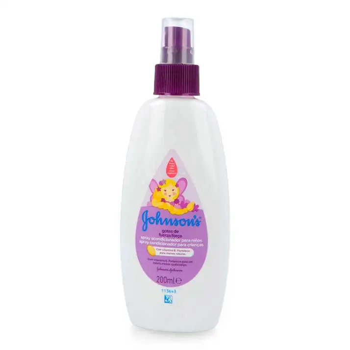 Johnsons Acondicionador Spray para Niños Fortalecedor con Vitamina E 200 Ml