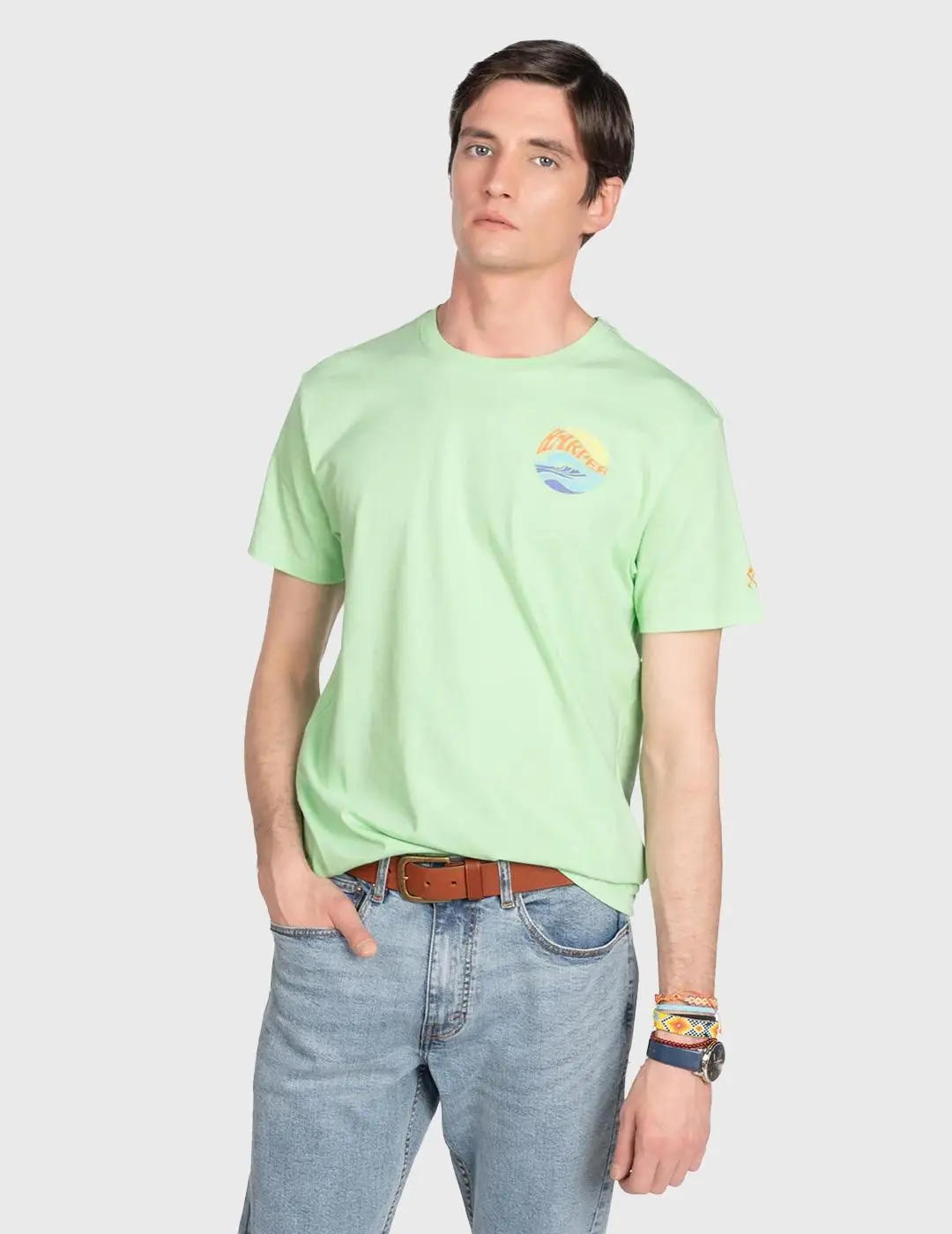 Harper & Neyer Green California T-shirt for men