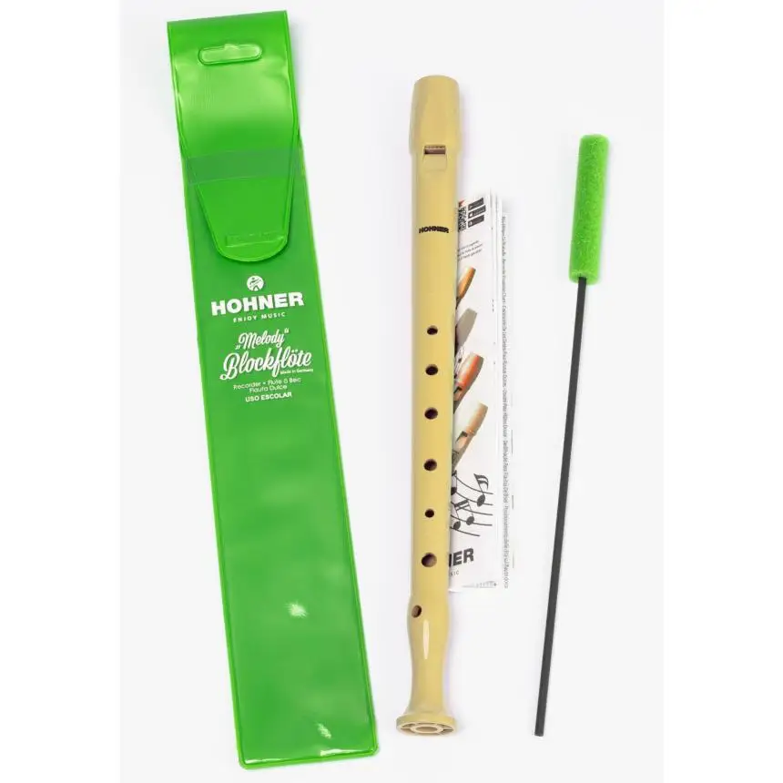 German SOPRANO MELODY Green HOHNER flute