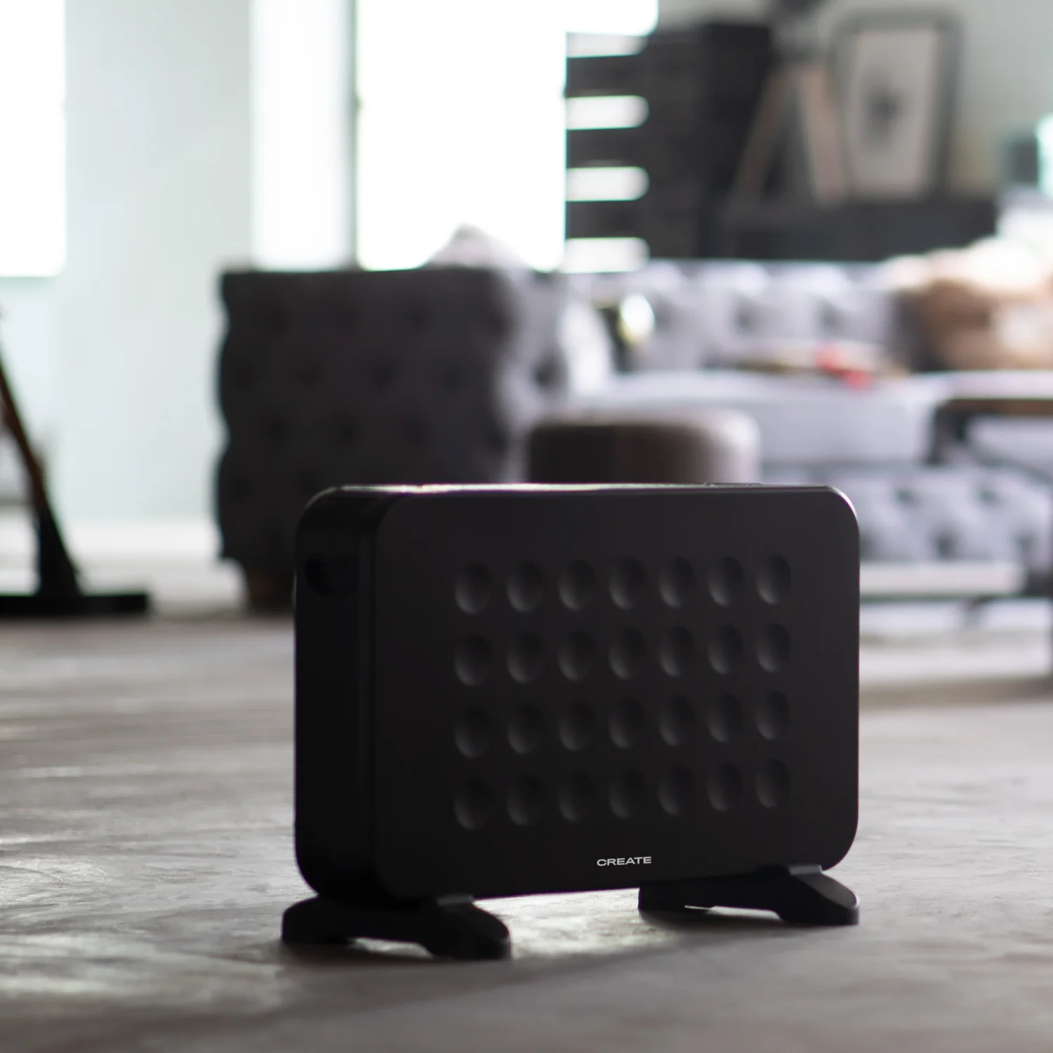 Create - air heater 2000w - 20m2 - 4 operating modes - warm handy