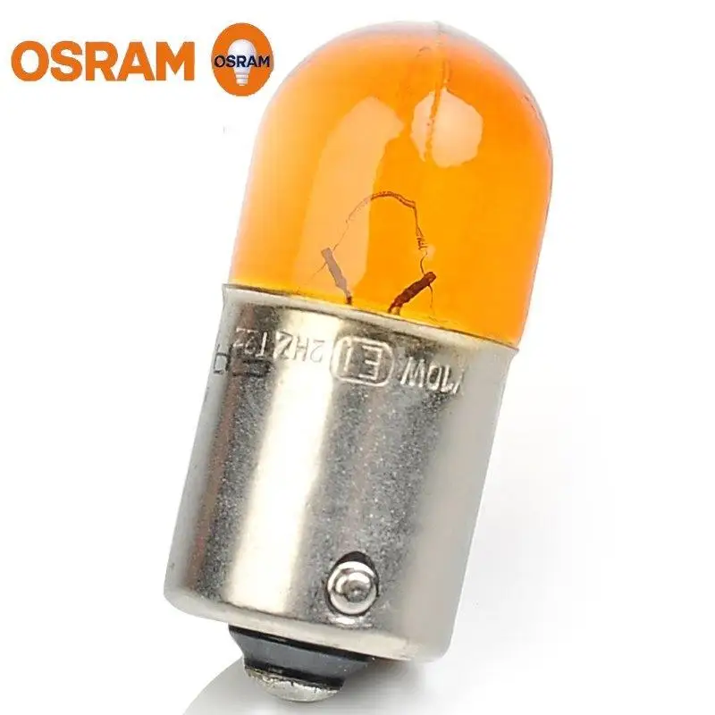 LAMP. AUTO 12v 10w BAU15s ÁMBAR RY10W 5009 OSRAM ADoceVoltios