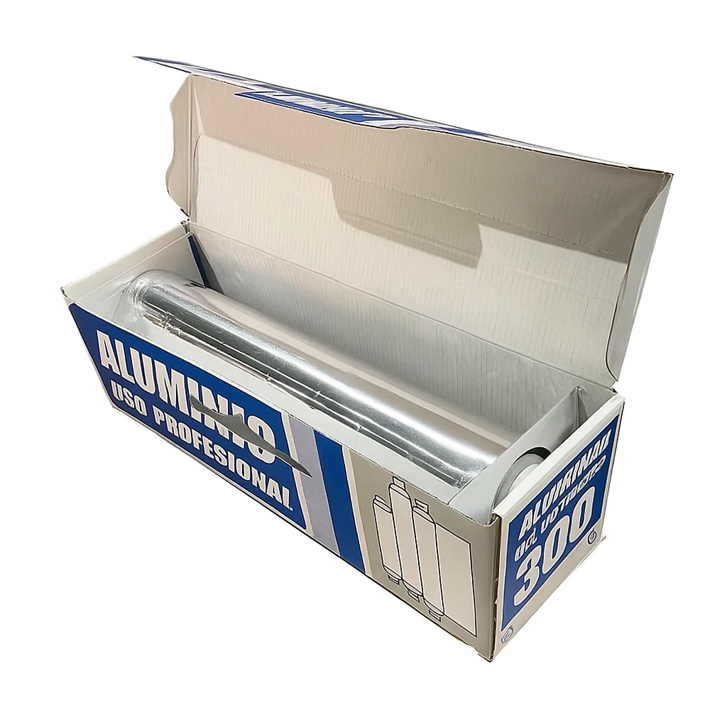 Rollo Papel Aluminio 1kg Cocina/Peluquería Alta Resistencia Royal Pack
