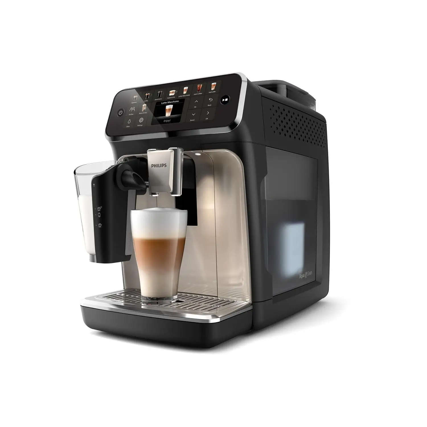 Philips Serie 5500 LatteGo EP5547/90 Cafetera automática, 20 bebidas, cappuccinatore, 1.8 L, macine in ceramica (Philips EP5547/90 cafetera Fully-a)