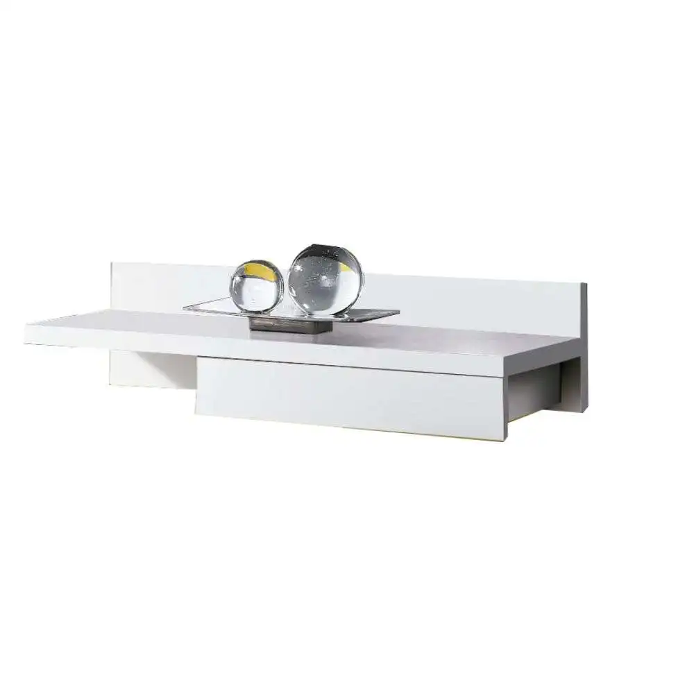 Miroytengo Mueble De Entrada Cajún Recibidor Colgado Color Blanco 70x20x28 cm