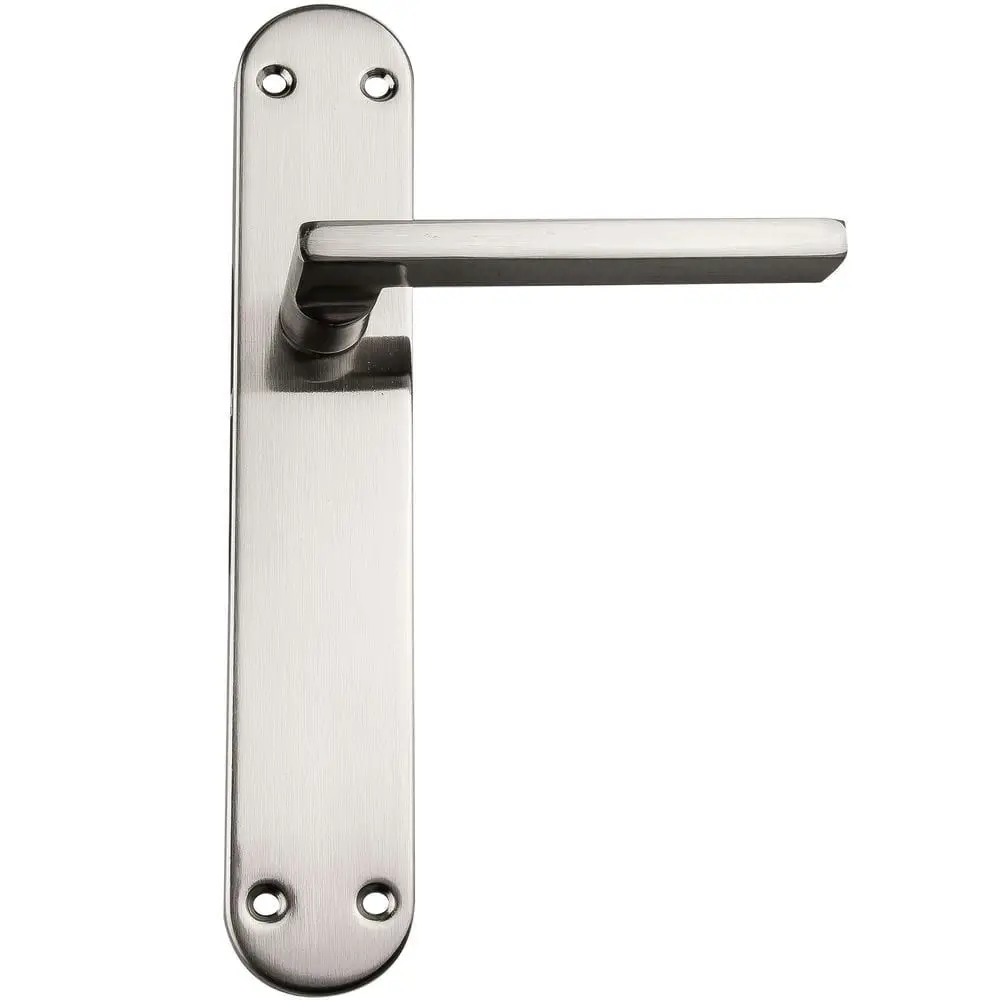 Manilla Recta HANDLOCK con Placa – Manilla de  Aluminio y Placa de Hierro