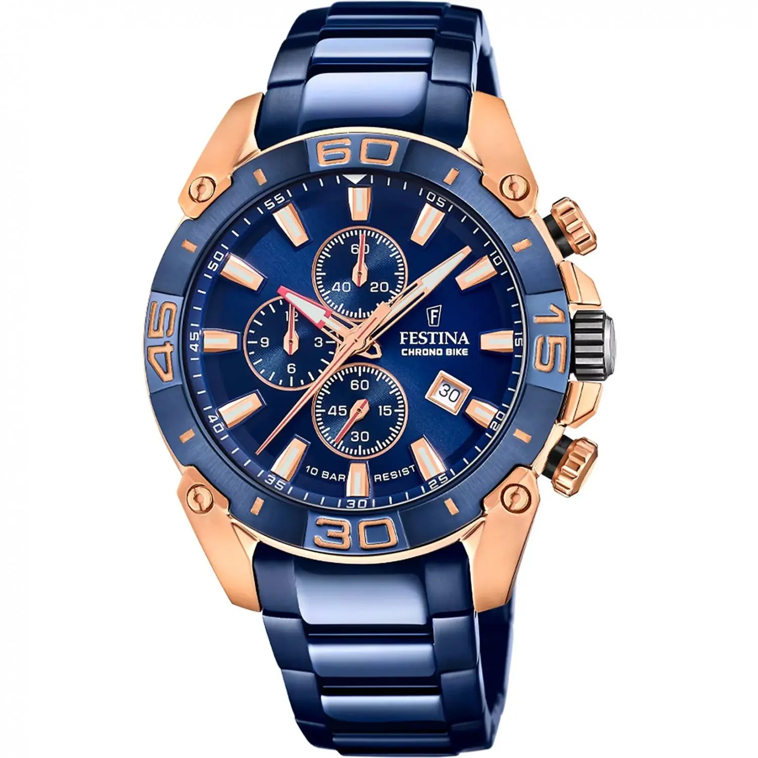 Relógio Festina Chrono Bike Dourado: Um Clássico com Estilo e Tecnologia