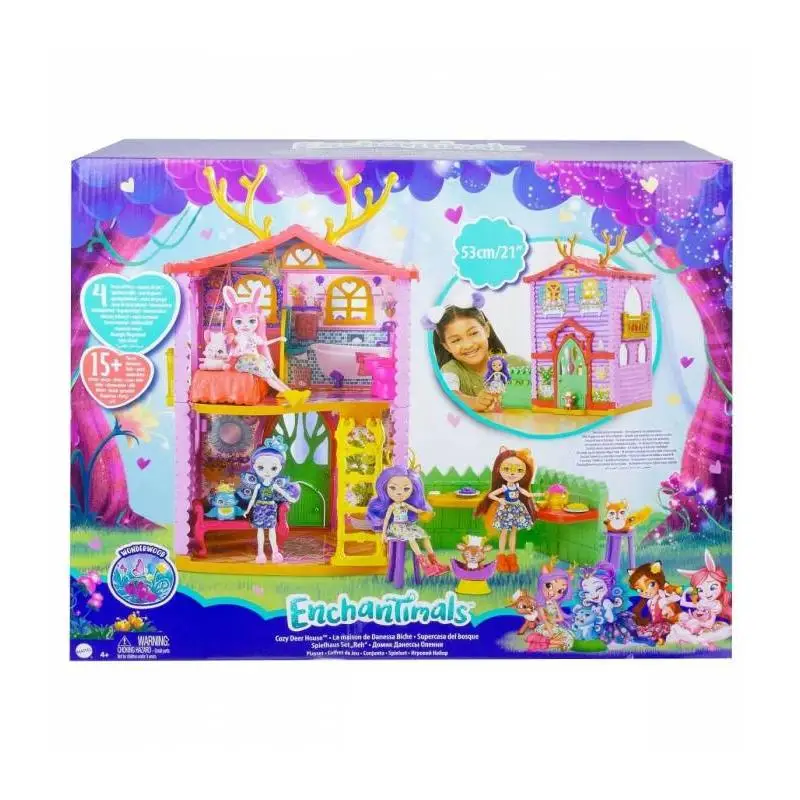 The SUPER house of the forest ENCHANTIMALS DE MATTEL