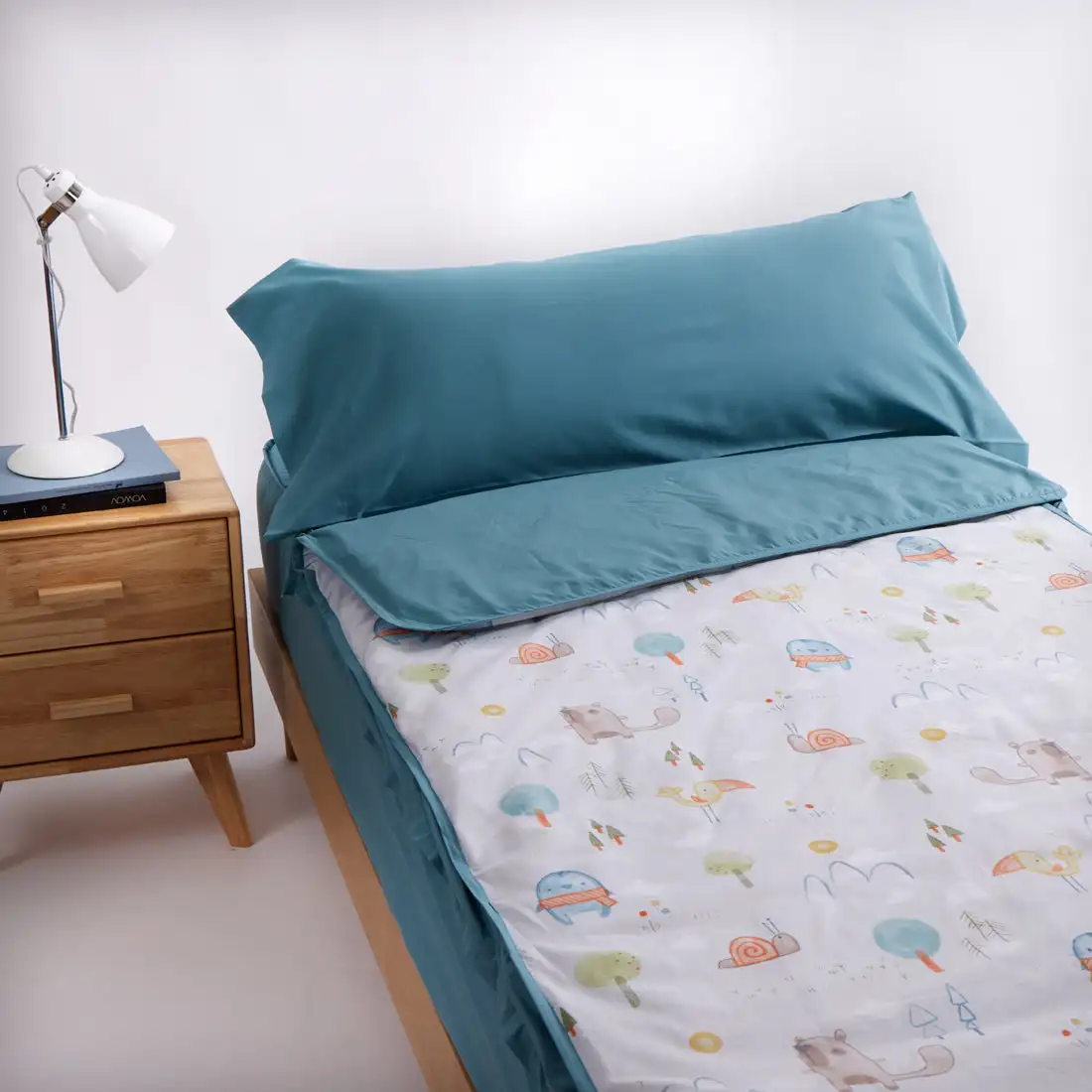 10XDIEZ Saco nórdico ajustable tucán - Sacos nórdicos para bebés, cómodos y calentitos
