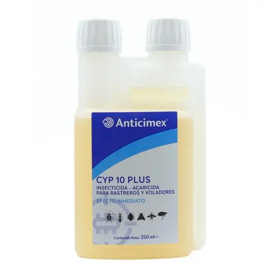 Insecticida concentrado ANTICIMEX 250ml | Elimina cucarachas, mosquitos y hormigas | Alta eficacia
