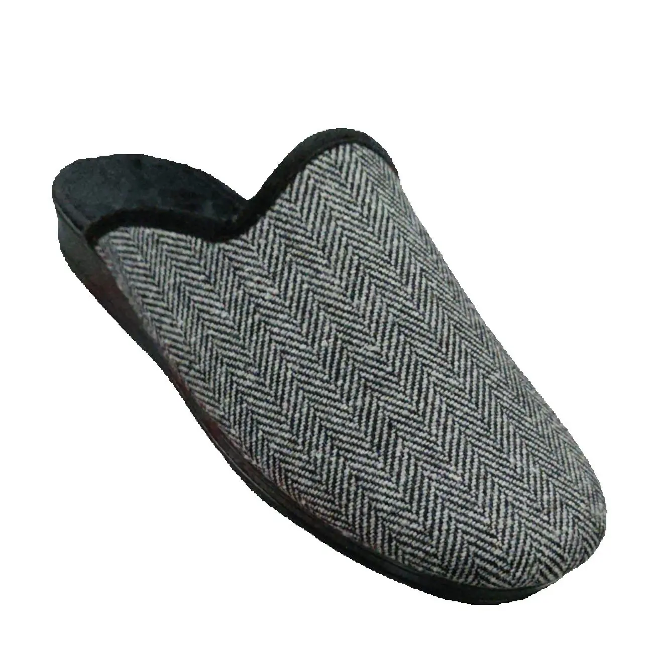 JN Store Men's gray slippers men's slippers men's slippers made in Spain, non-slip sole.