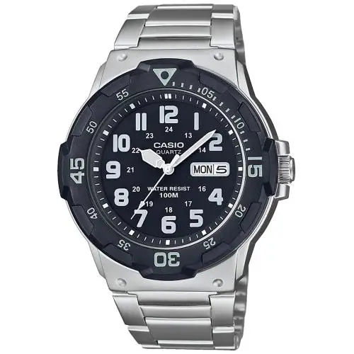 CASIO watch MRW-200HD-1BVEF black dial steel man