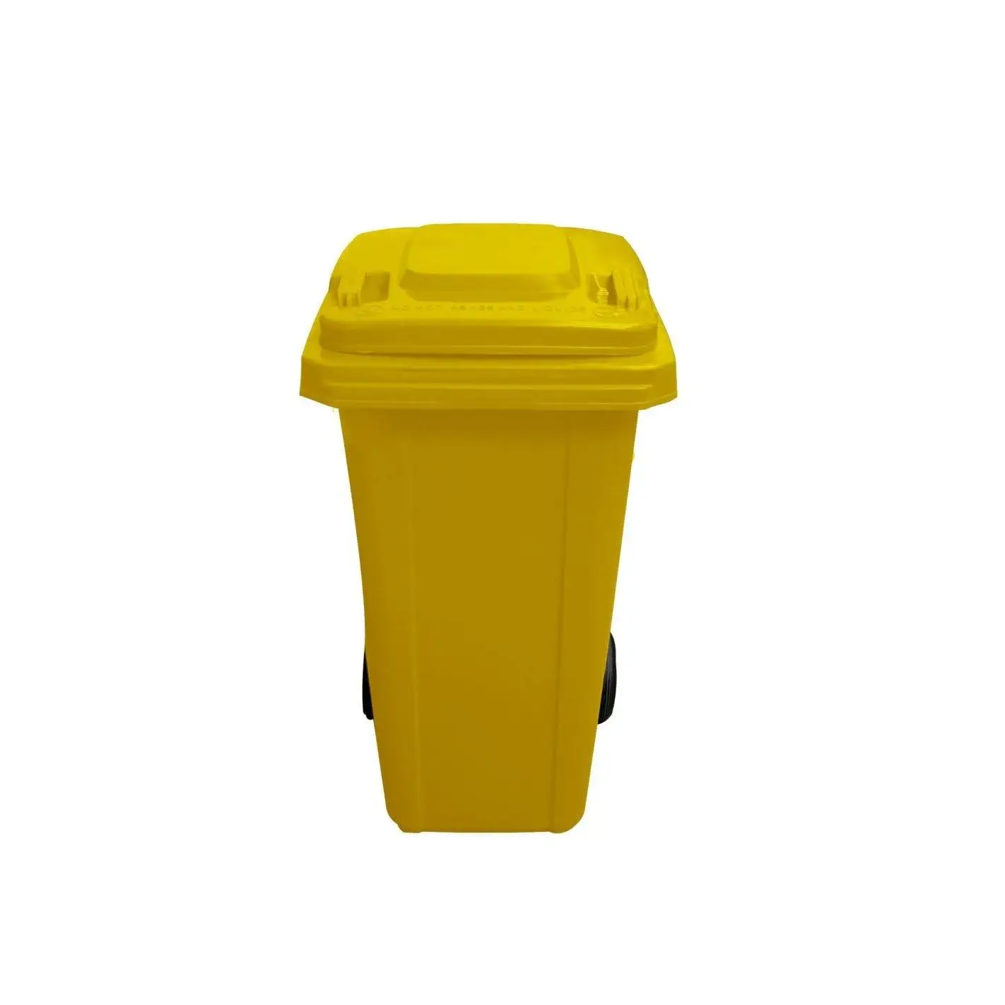 Contenedor de Basura Reciclables de Colores con Ruedas Mango antideslizante 120 L 93x48x55cm Thayba